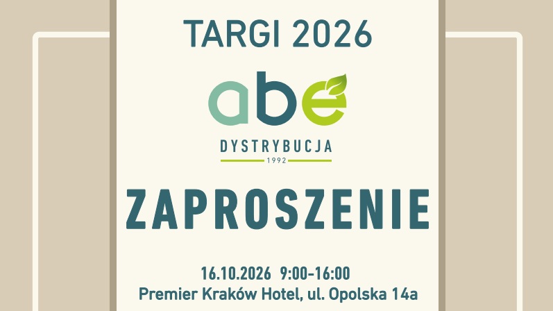Targi 2026 ABE Dystrybucja już 16 października w Krakowie